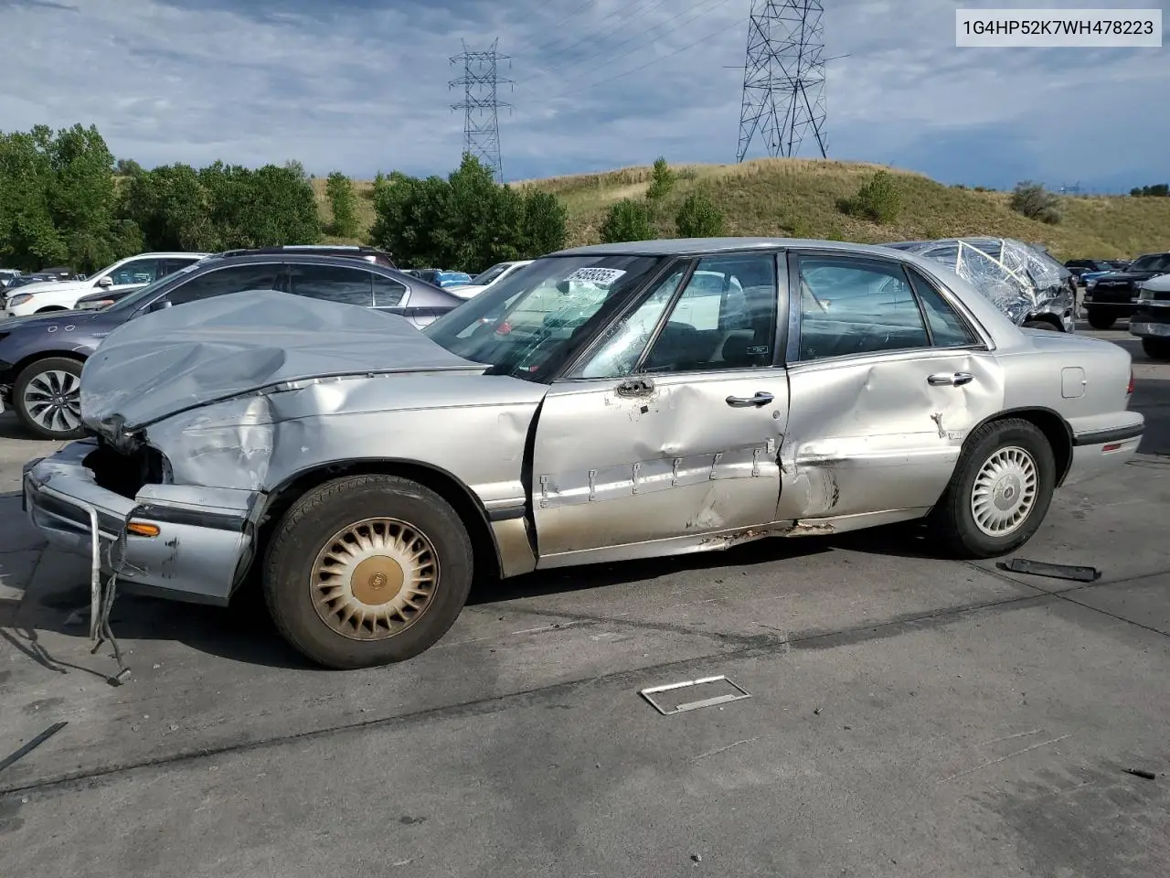 1998 Buick Lesabre Custom VIN: 1G4HP52K7WH478223 Lot: 64589355