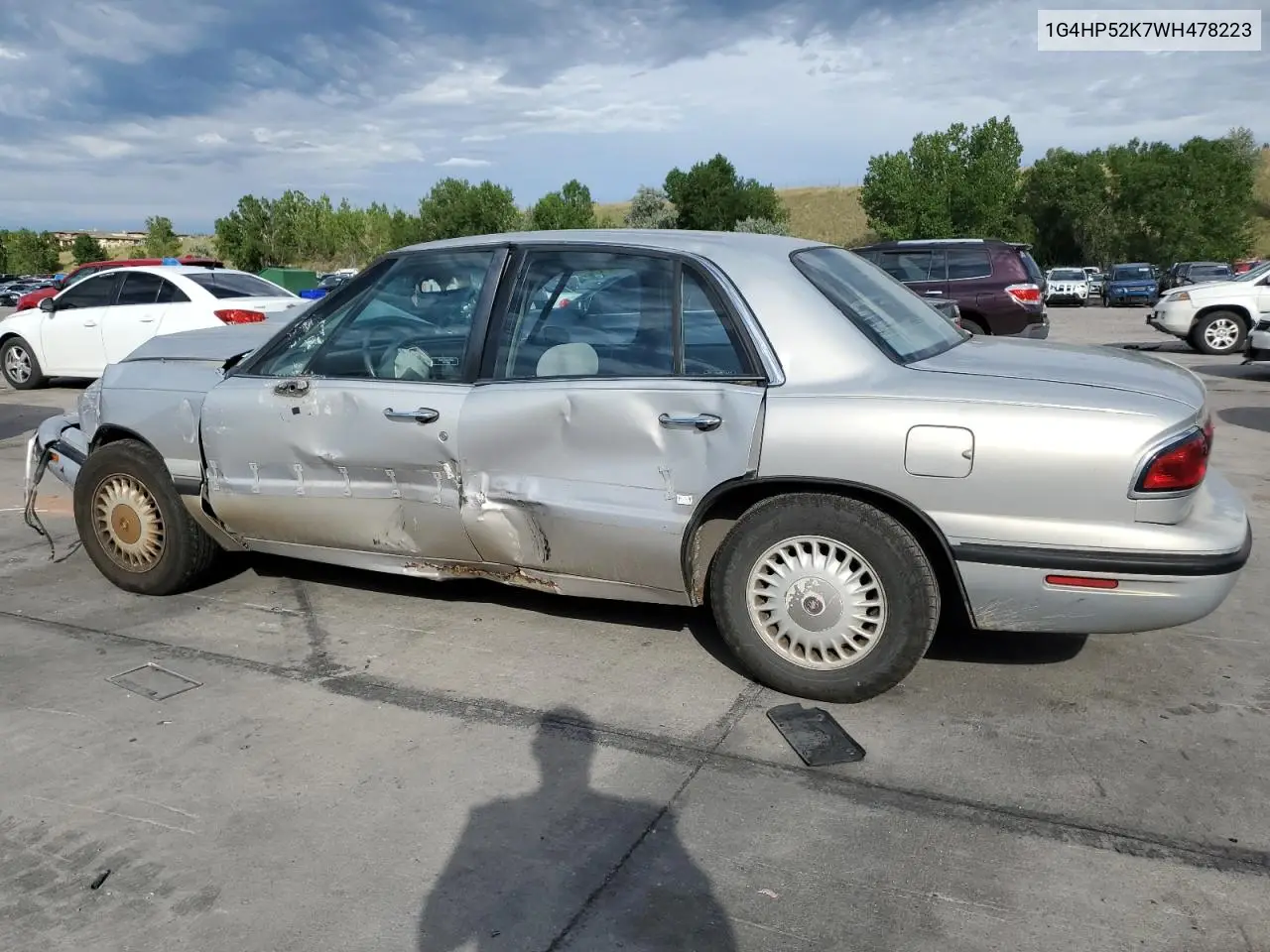 1998 Buick Lesabre Custom VIN: 1G4HP52K7WH478223 Lot: 64589355