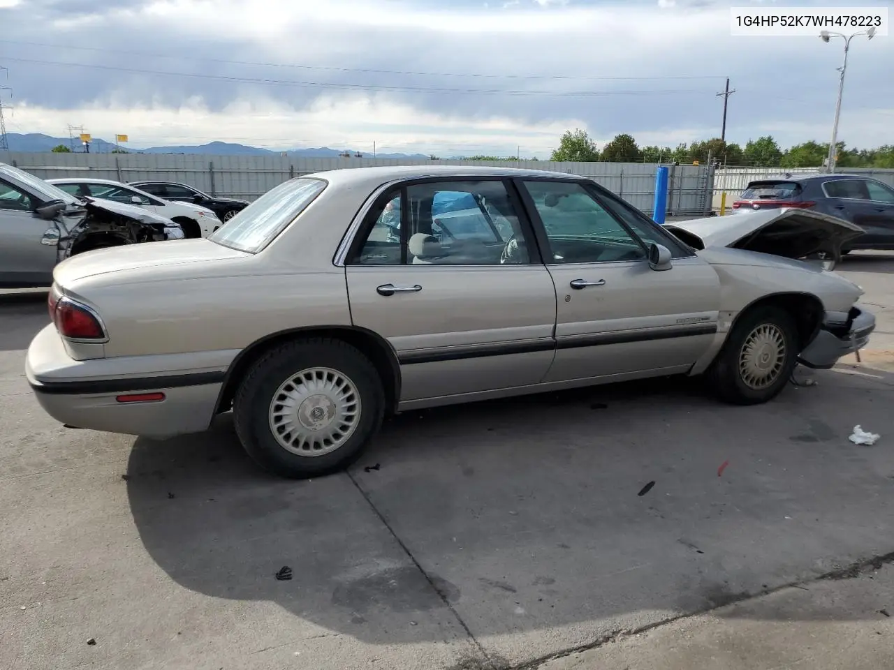 1998 Buick Lesabre Custom VIN: 1G4HP52K7WH478223 Lot: 64589355