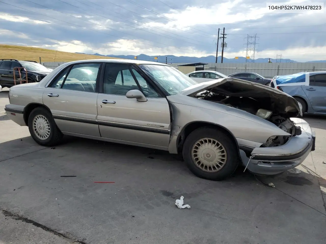 1998 Buick Lesabre Custom VIN: 1G4HP52K7WH478223 Lot: 64589355