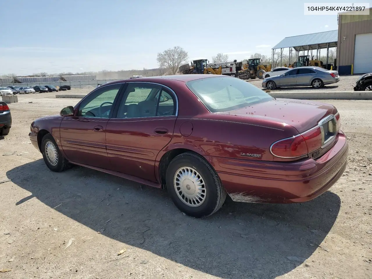 2000 Buick Lesabre Custom VIN: 1G4HP54K4Y4221897 Lot: 51321585