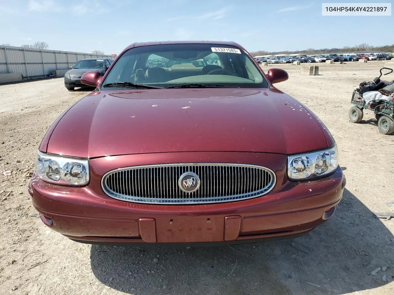 2000 Buick Lesabre Custom VIN: 1G4HP54K4Y4221897 Lot: 51321585