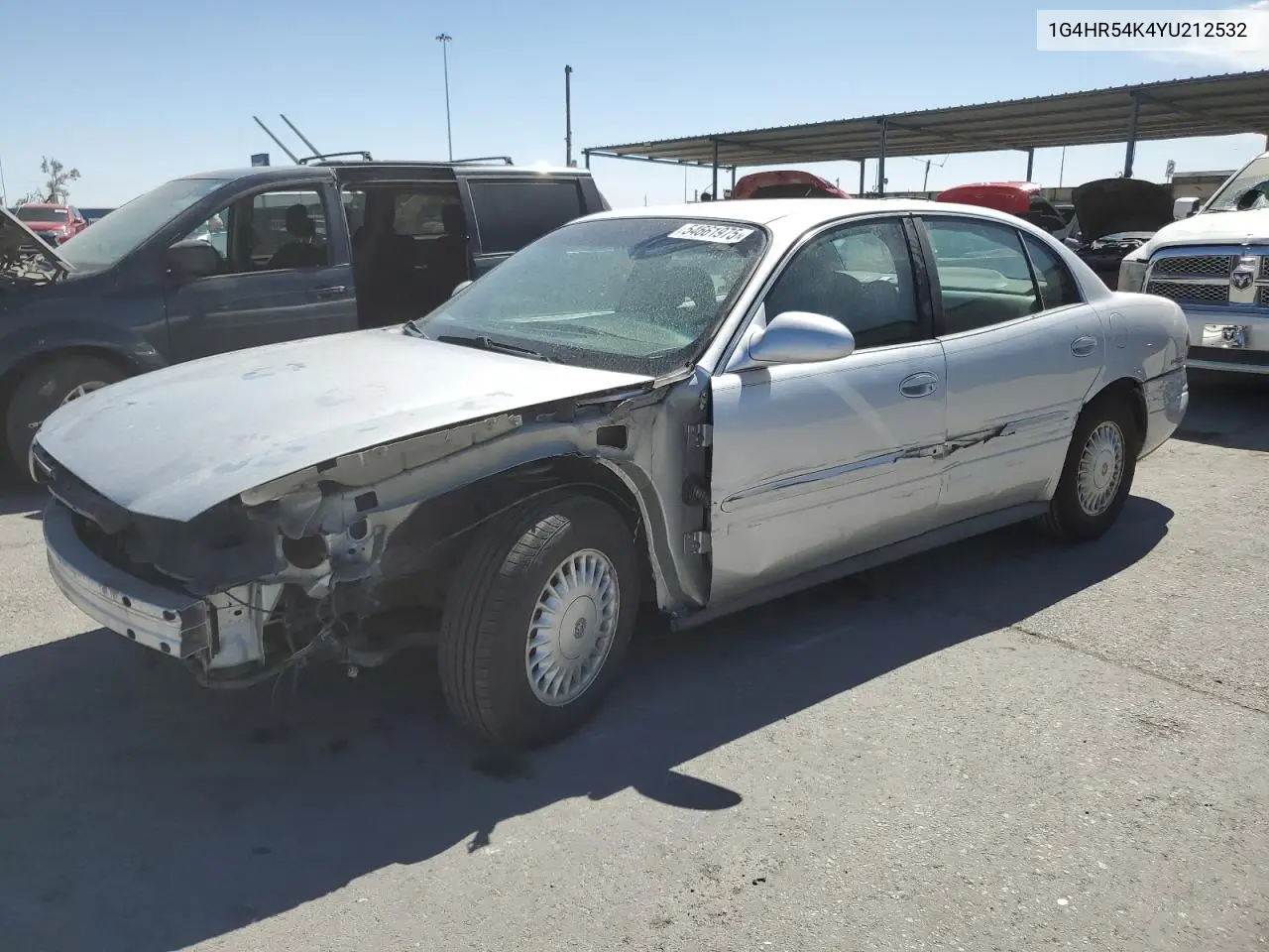2000 Buick Lesabre Limited VIN: 1G4HR54K4YU212532 Lot: 54661975