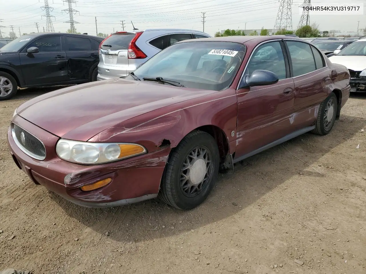 2000 Buick Lesabre Limited VIN: 1G4HR54K3YU319717 Lot: 55821045