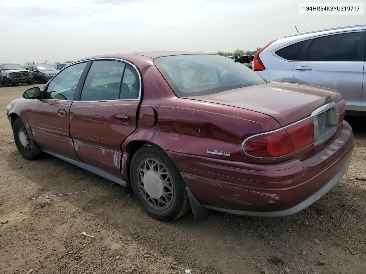 2000 Buick Lesabre Limited VIN: 1G4HR54K3YU319717 Lot: 55821045