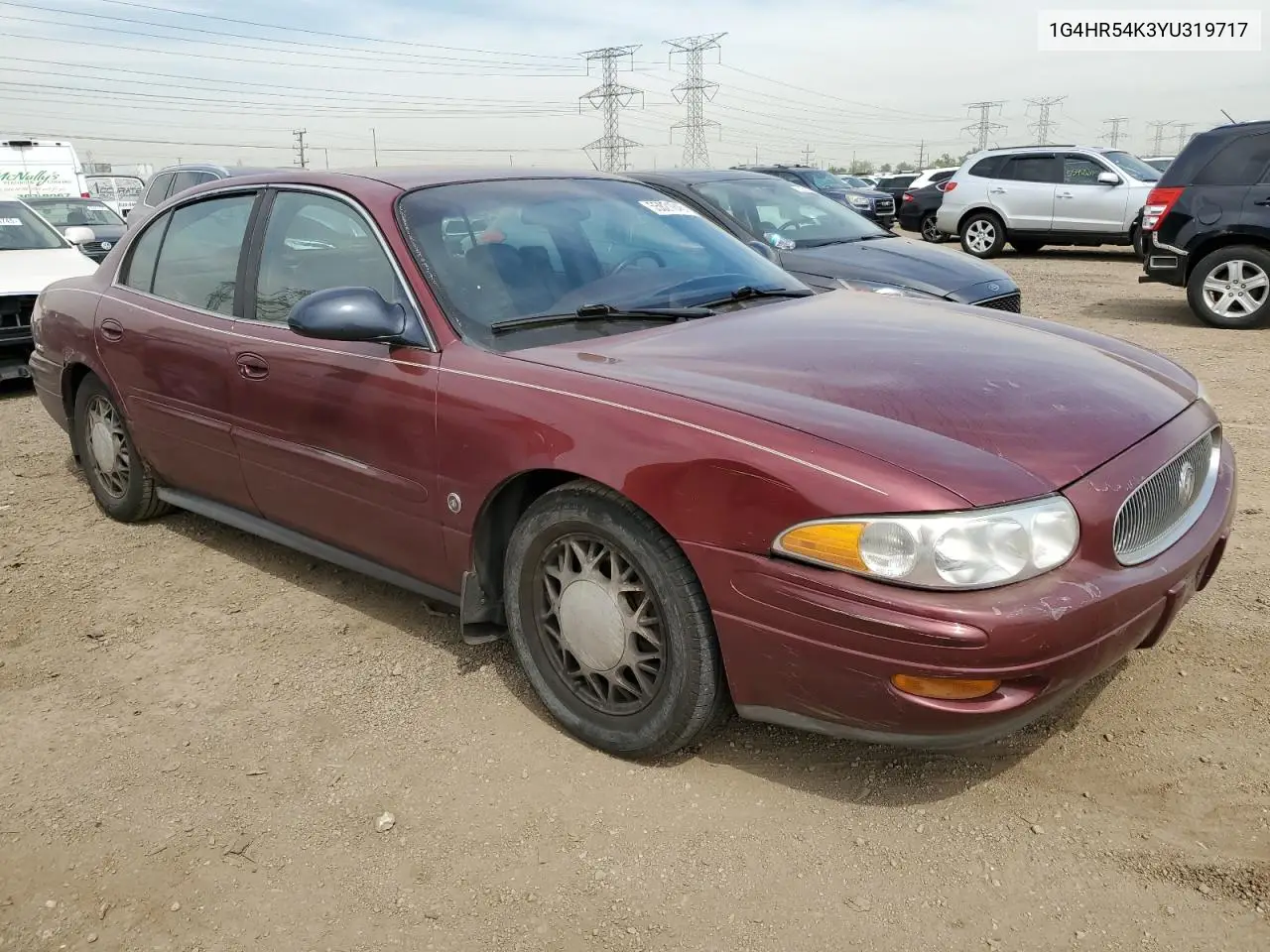 2000 Buick Lesabre Limited VIN: 1G4HR54K3YU319717 Lot: 55821045