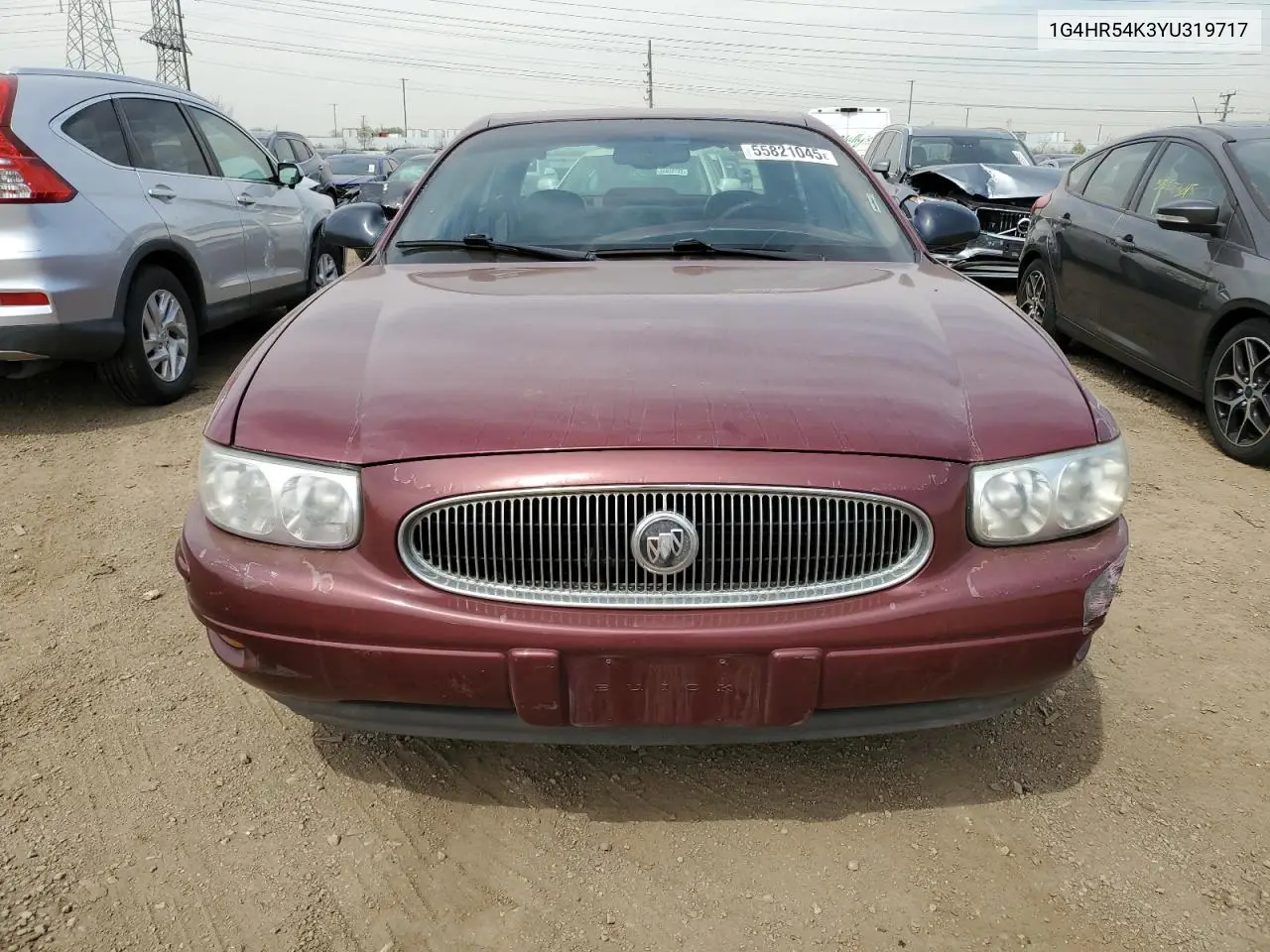2000 Buick Lesabre Limited VIN: 1G4HR54K3YU319717 Lot: 55821045