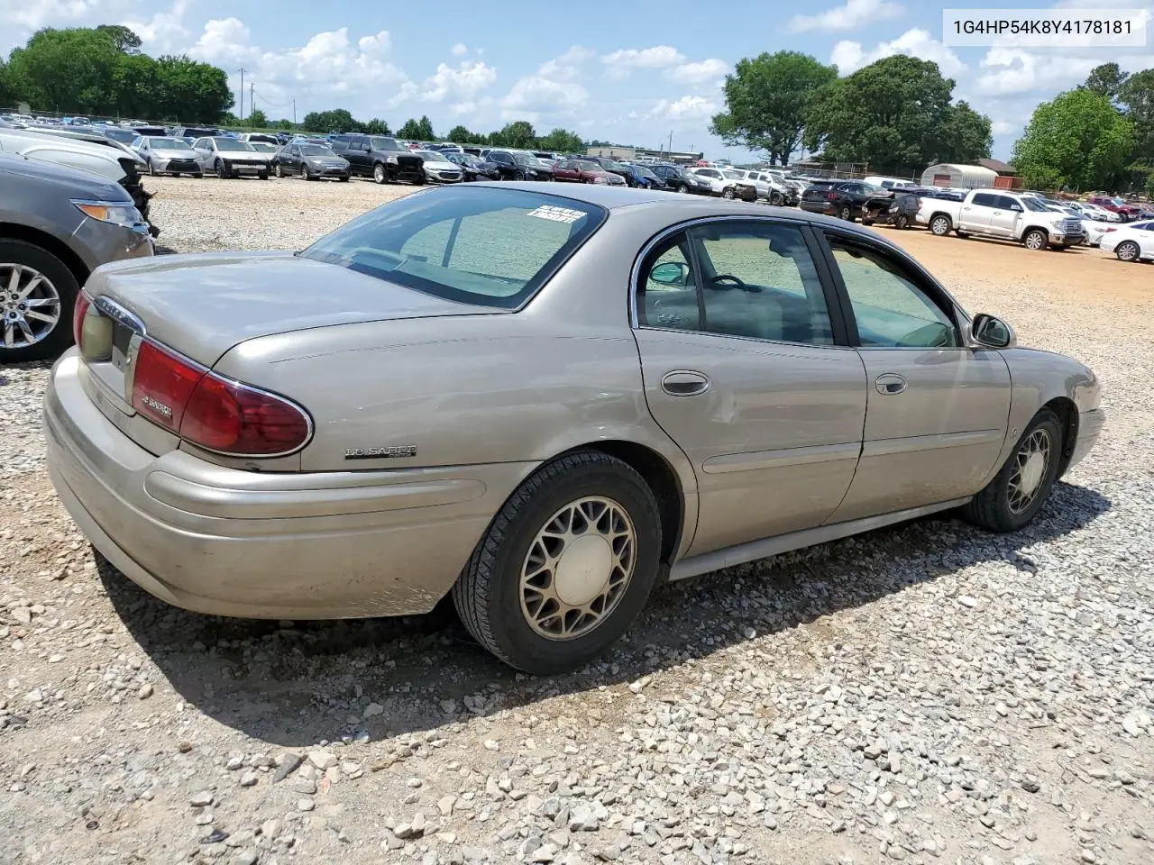 2000 Buick Lesabre Custom VIN: 1G4HP54K8Y4178181 Lot: 55892285
