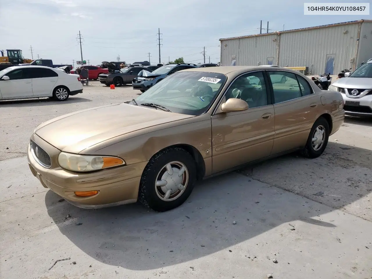 2000 Buick Lesabre Limited VIN: 1G4HR54K0YU108457 Lot: 57086235