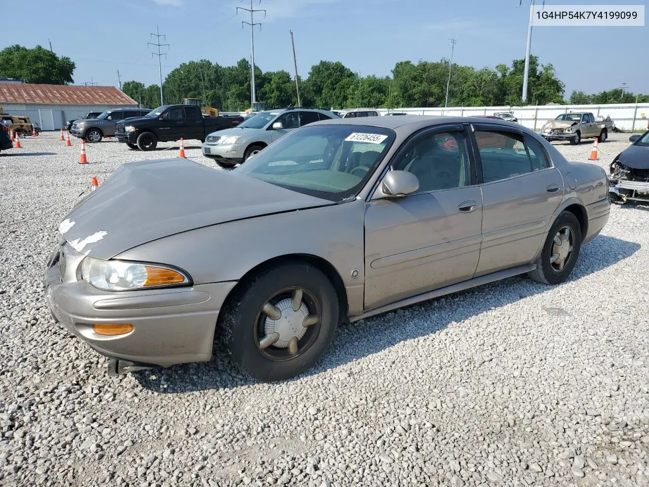 2000 Buick Lesabre Custom VIN: 1G4HP54K7Y4199099 Lot: 61226455
