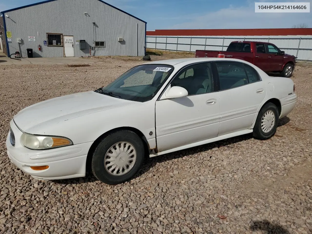 2001 Buick Lesabre Custom VIN: 1G4HP54K214164606 Lot: 52634065