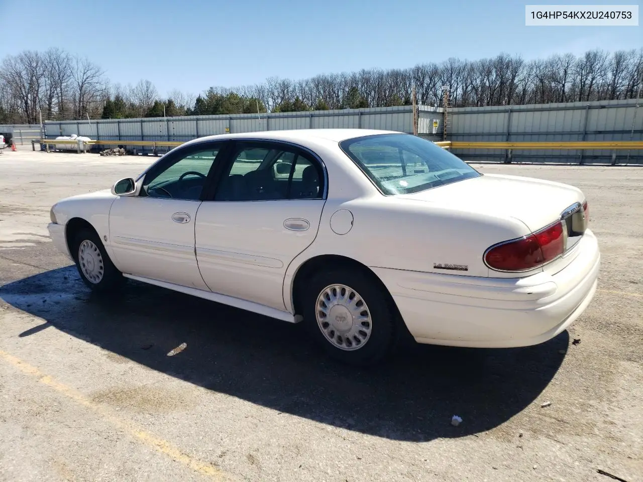 2002 Buick Lesabre Custom VIN: 1G4HP54KX2U240753 Lot: 50724585