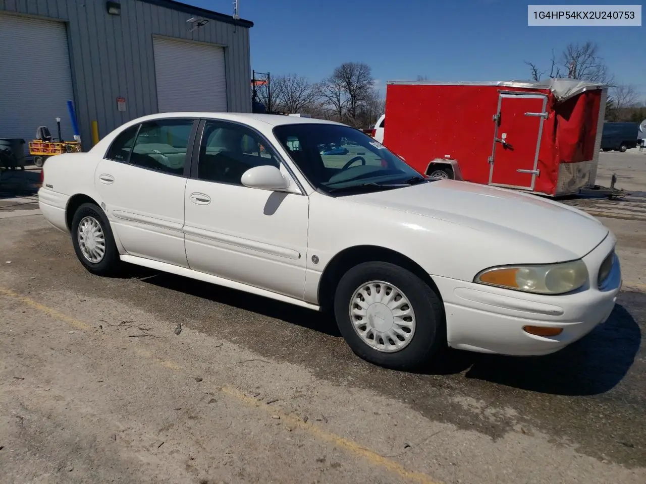2002 Buick Lesabre Custom VIN: 1G4HP54KX2U240753 Lot: 50724585