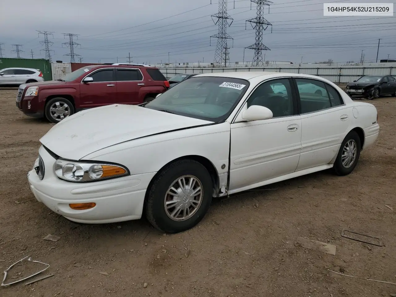 2002 Buick Lesabre Custom VIN: 1G4HP54K52U215209 Lot: 51844565