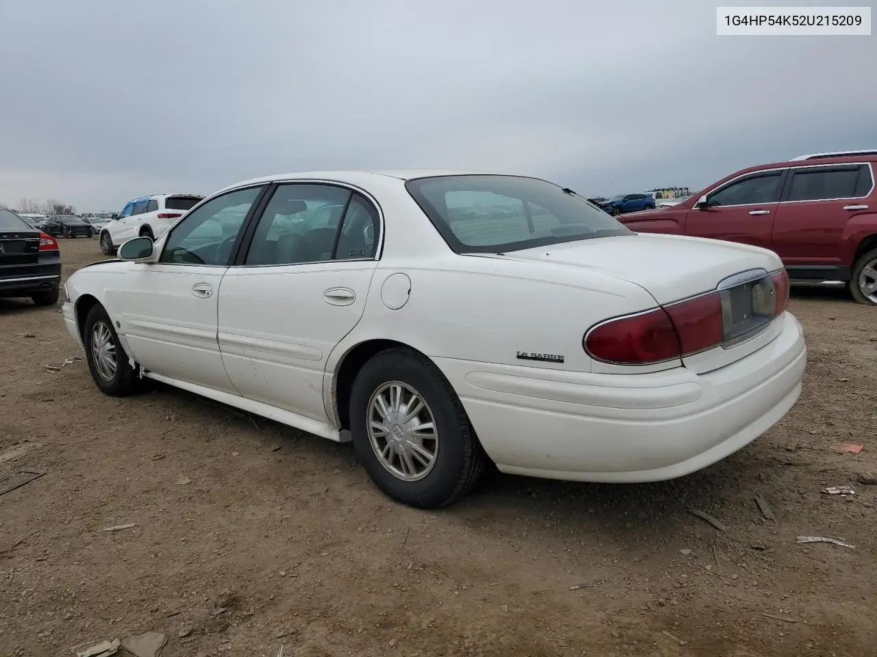 2002 Buick Lesabre Custom VIN: 1G4HP54K52U215209 Lot: 51844565