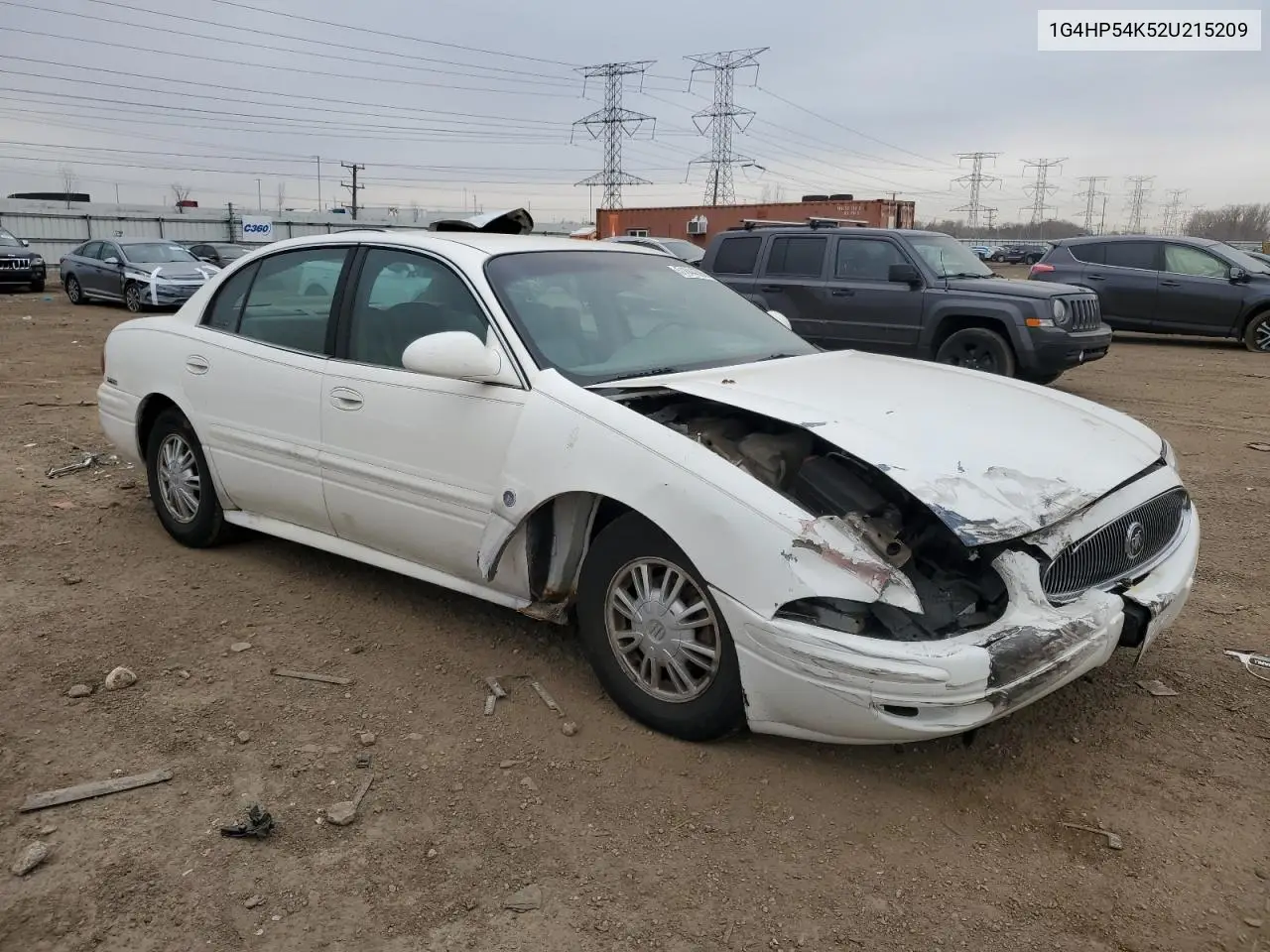 2002 Buick Lesabre Custom VIN: 1G4HP54K52U215209 Lot: 51844565