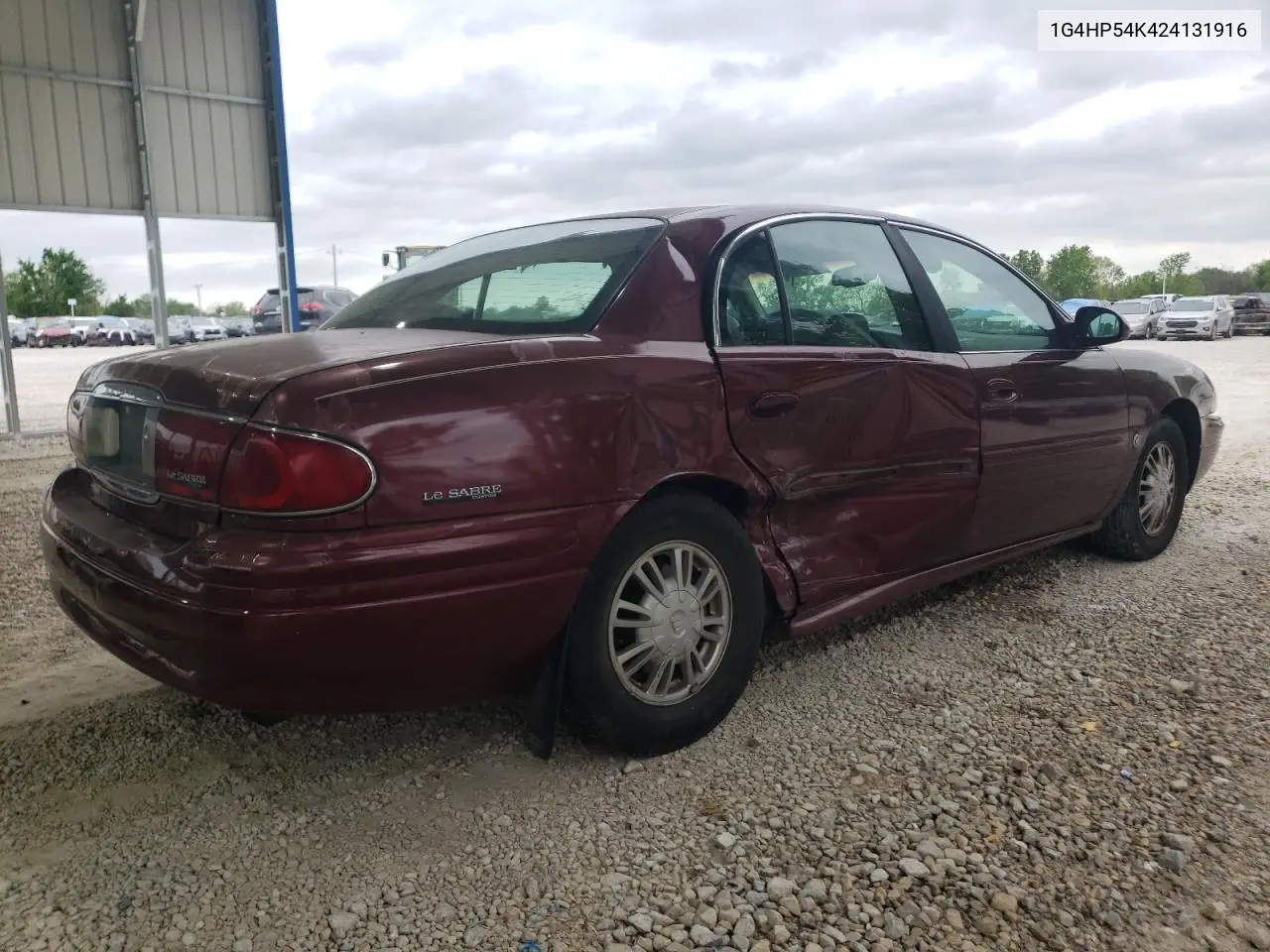 2002 Buick Lesabre Custom VIN: 1G4HP54K424131916 Lot: 55931475