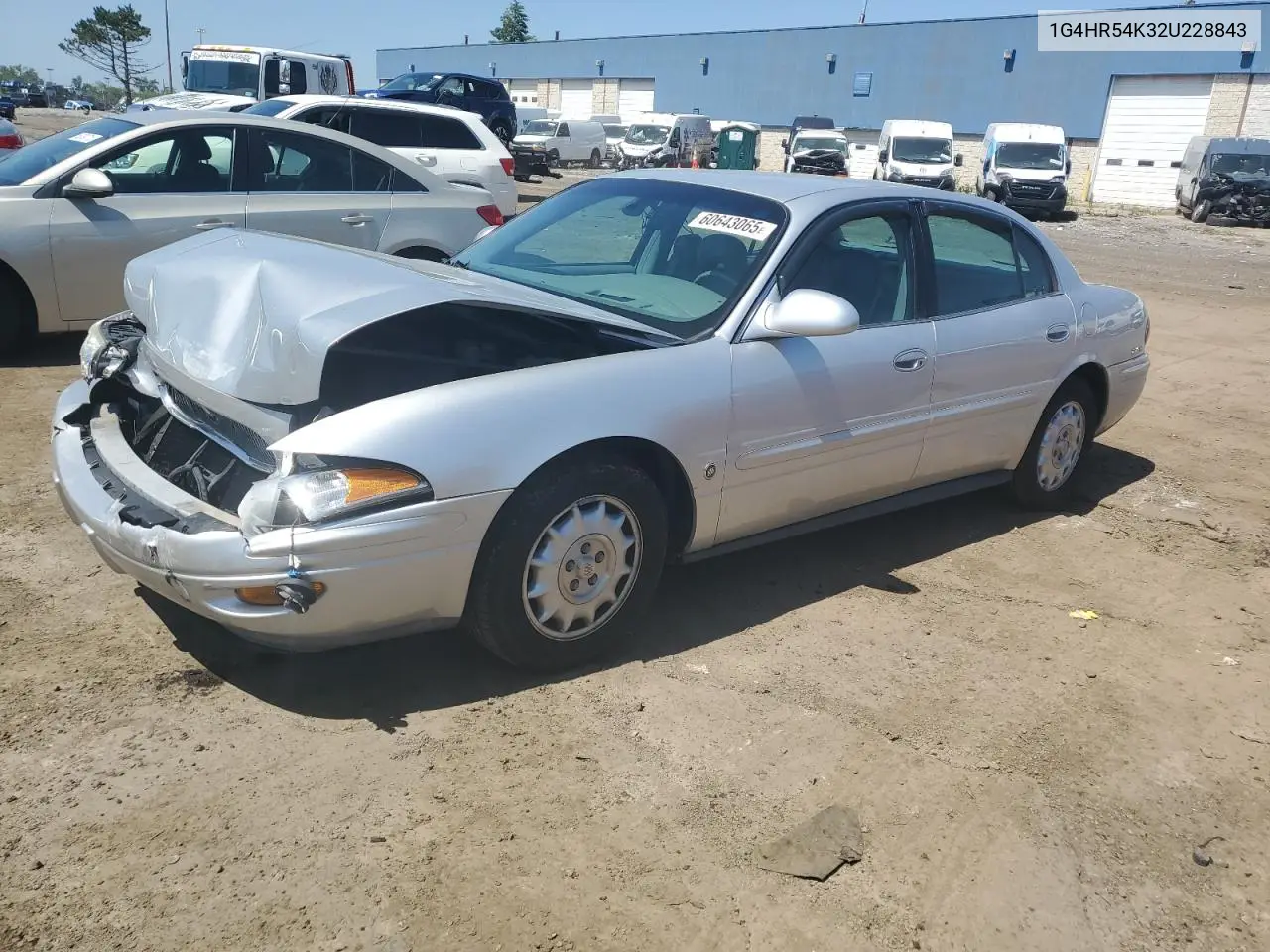 2002 Buick Lesabre Limited VIN: 1G4HR54K32U228843 Lot: 60643065