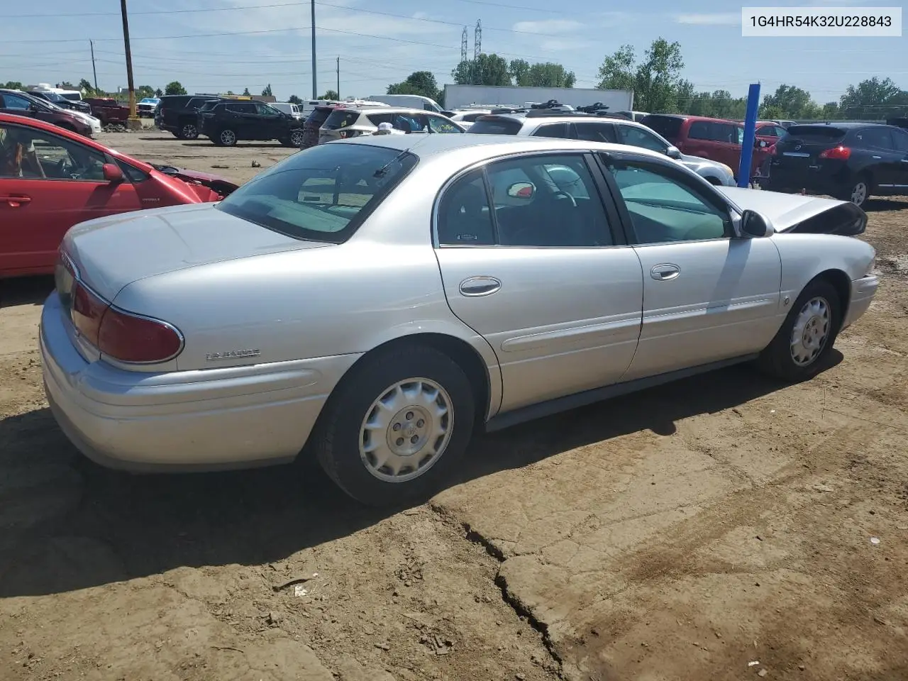2002 Buick Lesabre Limited VIN: 1G4HR54K32U228843 Lot: 60643065