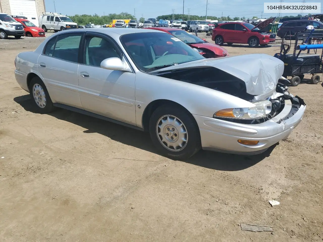 2002 Buick Lesabre Limited VIN: 1G4HR54K32U228843 Lot: 60643065
