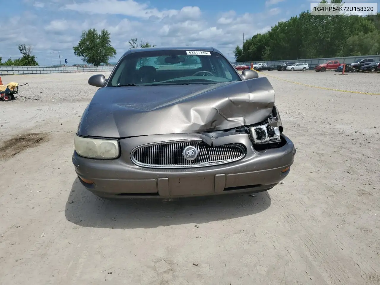 2002 Buick Lesabre Custom VIN: 1G4HP54K72U158320 Lot: 62817245