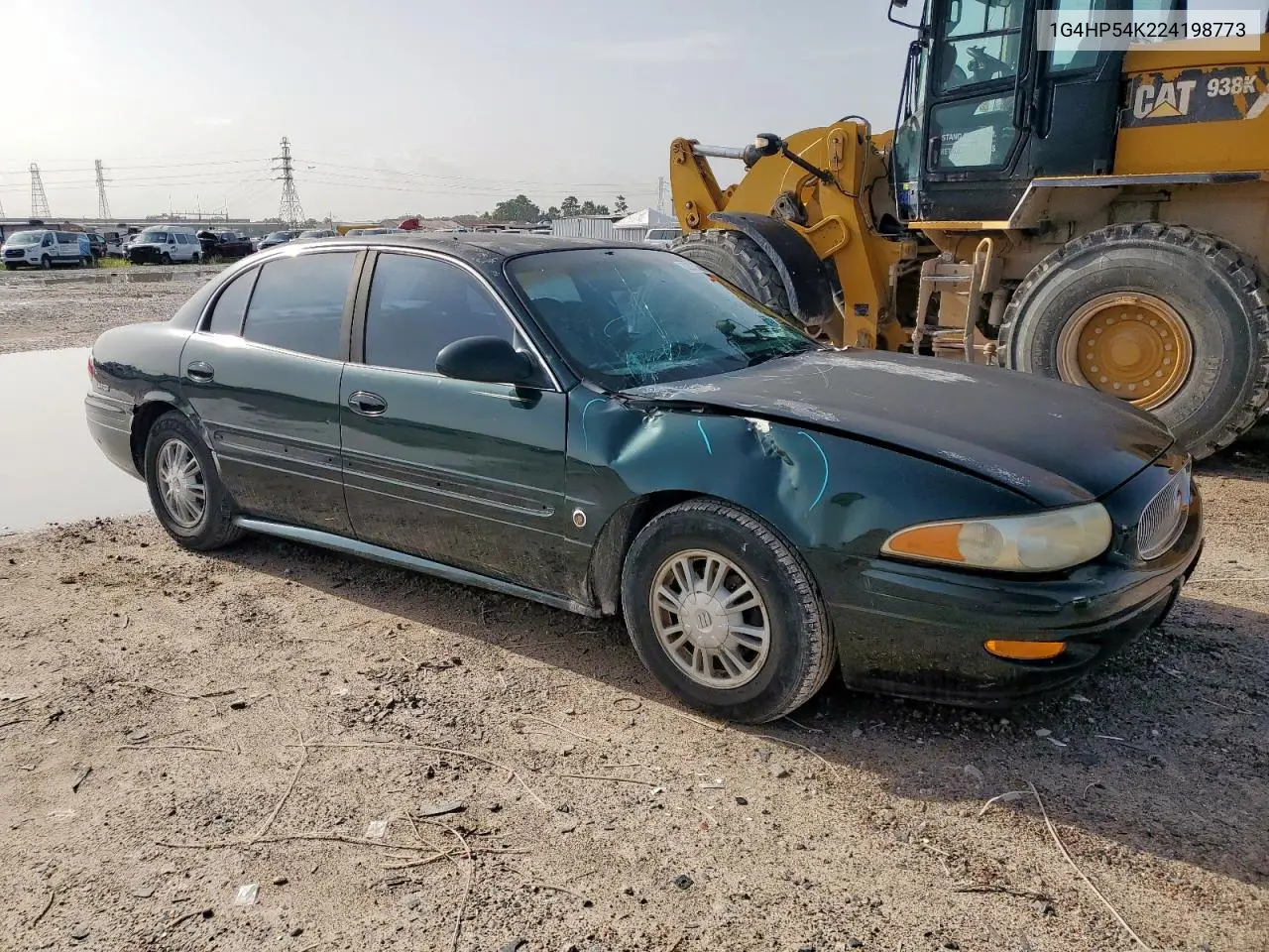 2002 Buick Lesabre Custom VIN: 1G4HP54K224198773 Lot: 62870585