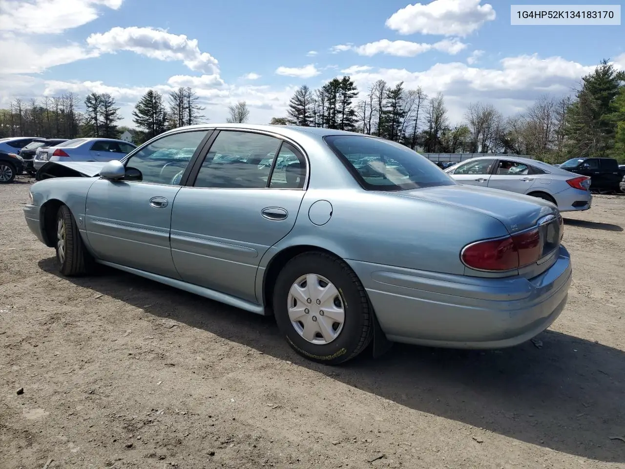 2003 Buick Lesabre Custom VIN: 1G4HP52K134183170 Lot: 52622145