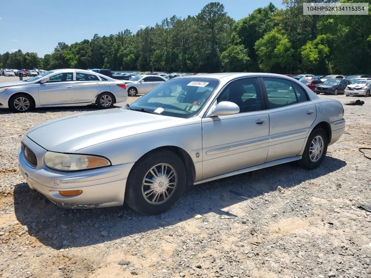 2003 Buick Lesabre Custom VIN: 1G4HP52K134115354 Lot: 55526475