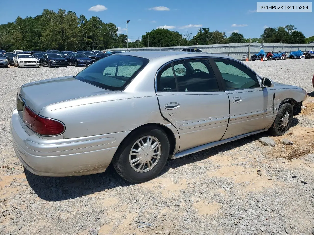 2003 Buick Lesabre Custom VIN: 1G4HP52K134115354 Lot: 55526475