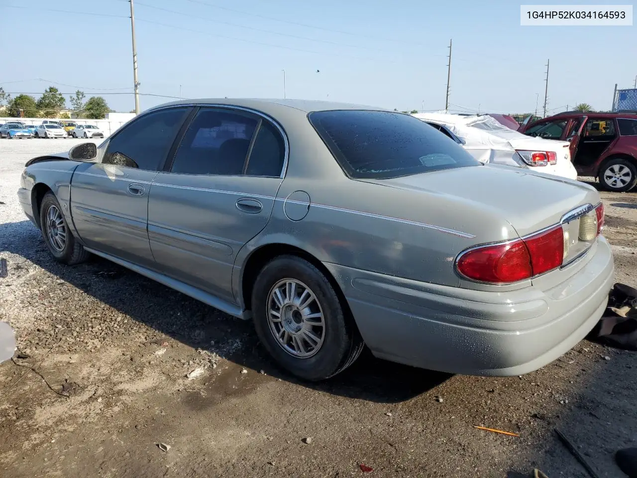 2003 Buick Lesabre Custom VIN: 1G4HP52K034164593 Lot: 55944355