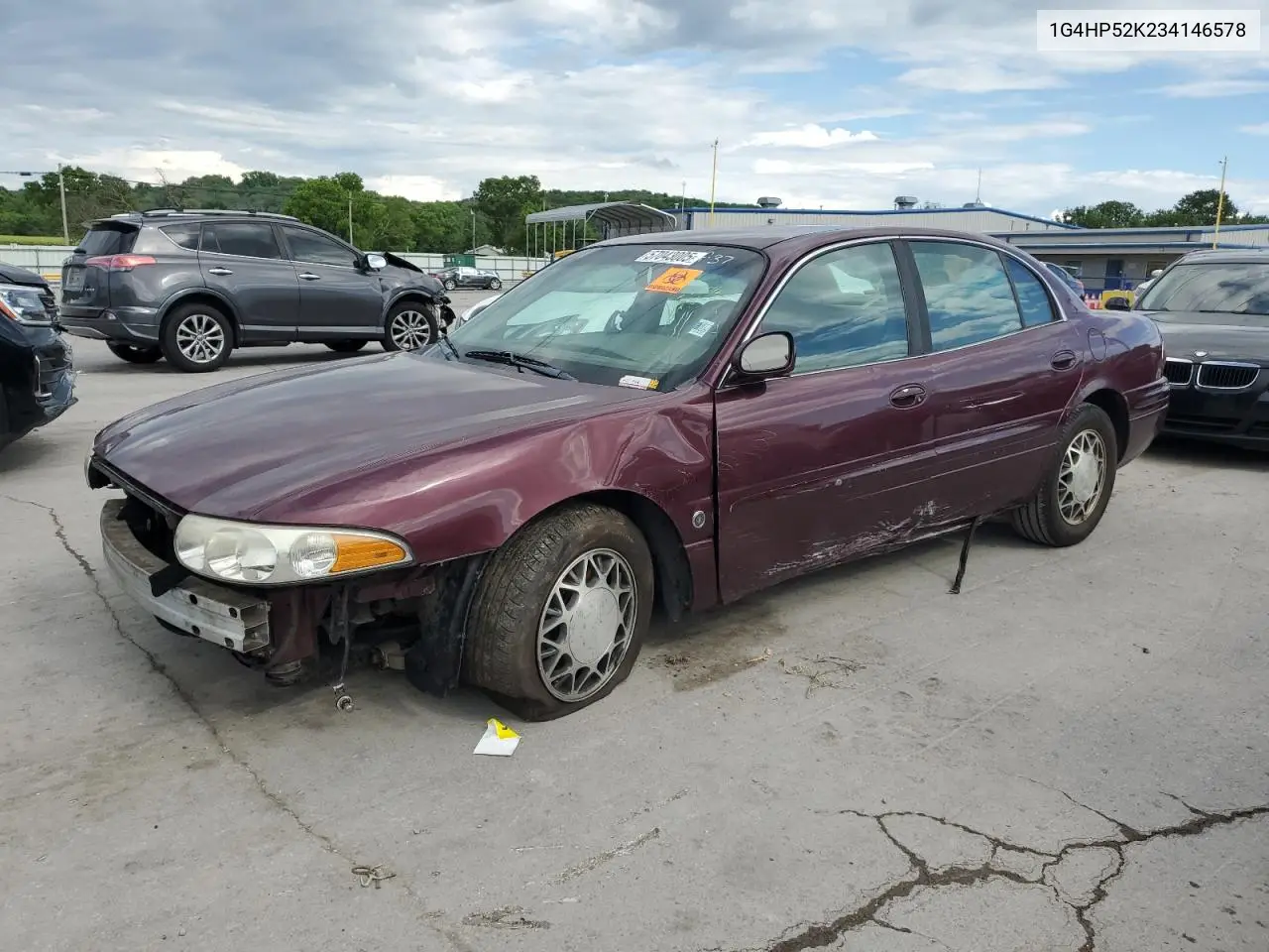 2003 Buick Lesabre Custom VIN: 1G4HP52K234146578 Lot: 57043005