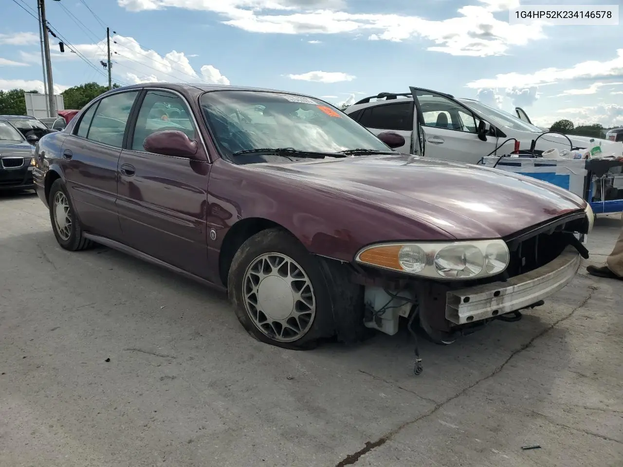2003 Buick Lesabre Custom VIN: 1G4HP52K234146578 Lot: 57043005