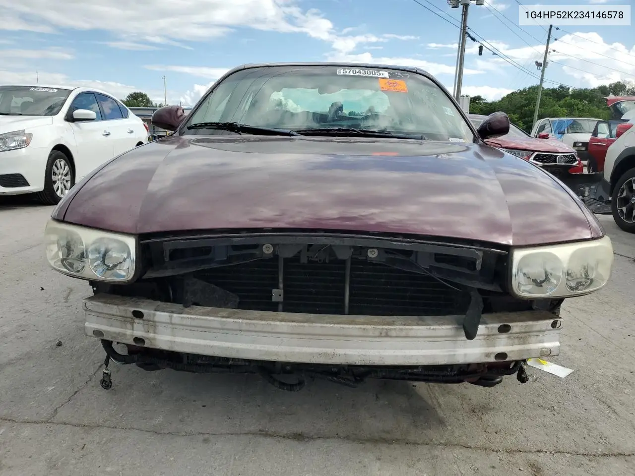 2003 Buick Lesabre Custom VIN: 1G4HP52K234146578 Lot: 57043005