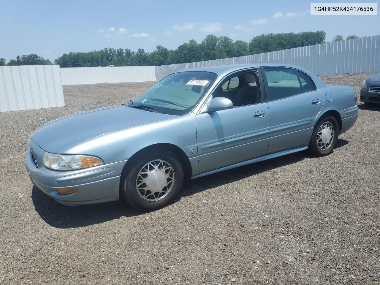 2003 Buick Lesabre Custom VIN: 1G4HP52K434176536 Lot: 62210025
