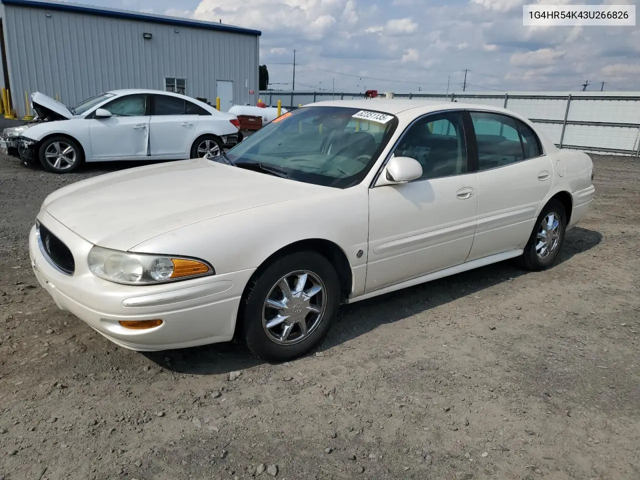 2003 Buick Lesabre Limited VIN: 1G4HR54K43U266826 Lot: 62351135