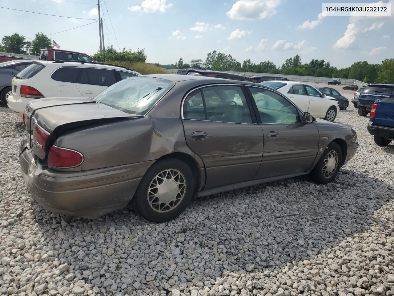 2003 Buick Lesabre Limited VIN: 1G4HR54K03U232172 Lot: 62394285