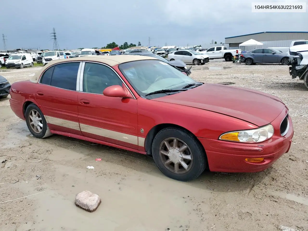 2003 Buick Lesabre Limited VIN: 1G4HR54K63U221693 Lot: 63047905