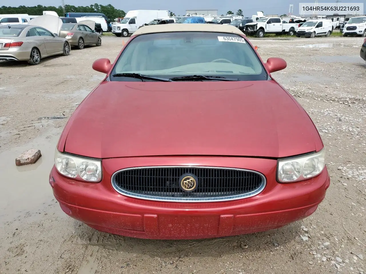 2003 Buick Lesabre Limited VIN: 1G4HR54K63U221693 Lot: 63047905