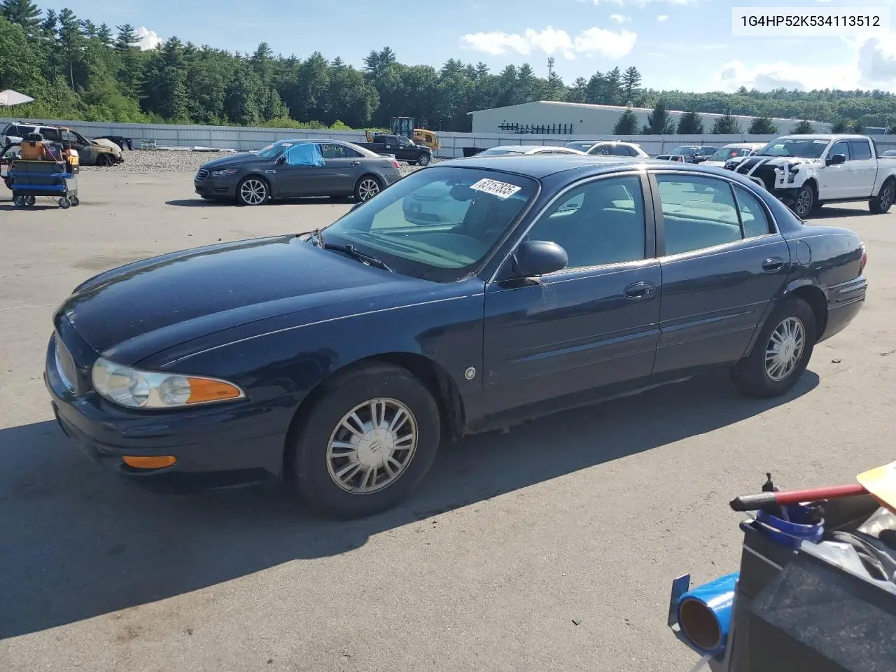 2003 Buick Lesabre Custom VIN: 1G4HP52K534113512 Lot: 63157835