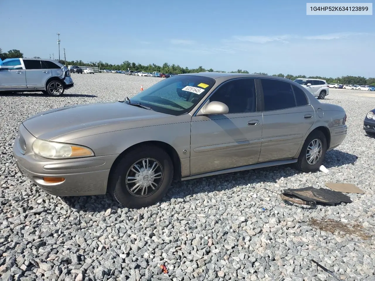 2003 Buick Lesabre Custom VIN: 1G4HP52K634123899 Lot: 63261645