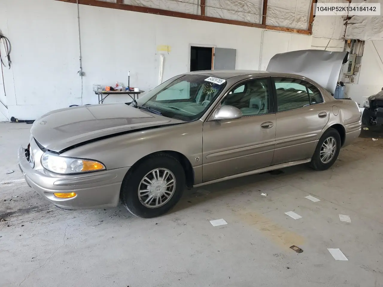 2003 Buick Lesabre Custom VIN: 1G4HP52K134184142 Lot: 64929785
