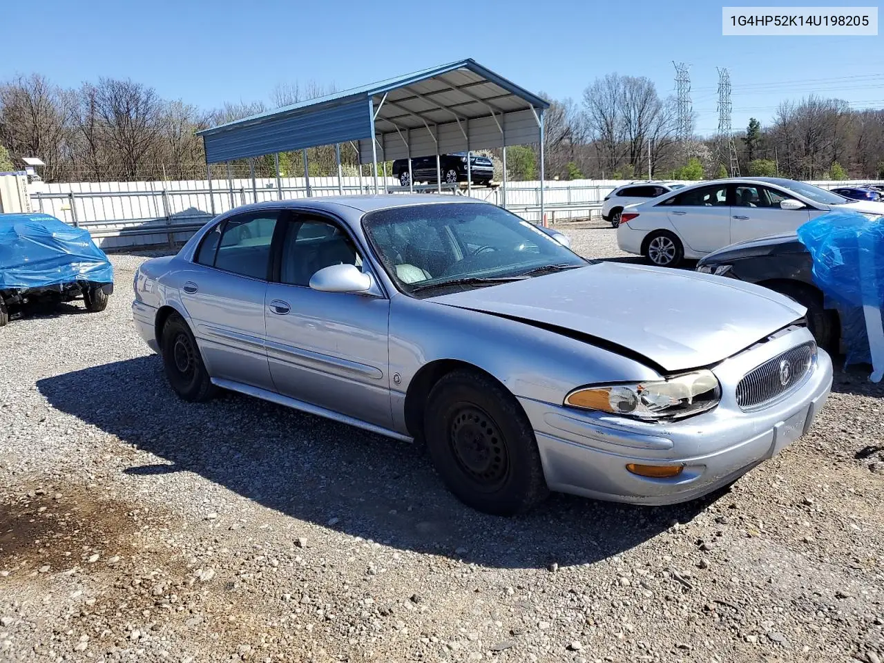 2004 Buick Lesabre Custom VIN: 1G4HP52K14U198205 Lot: 49332635