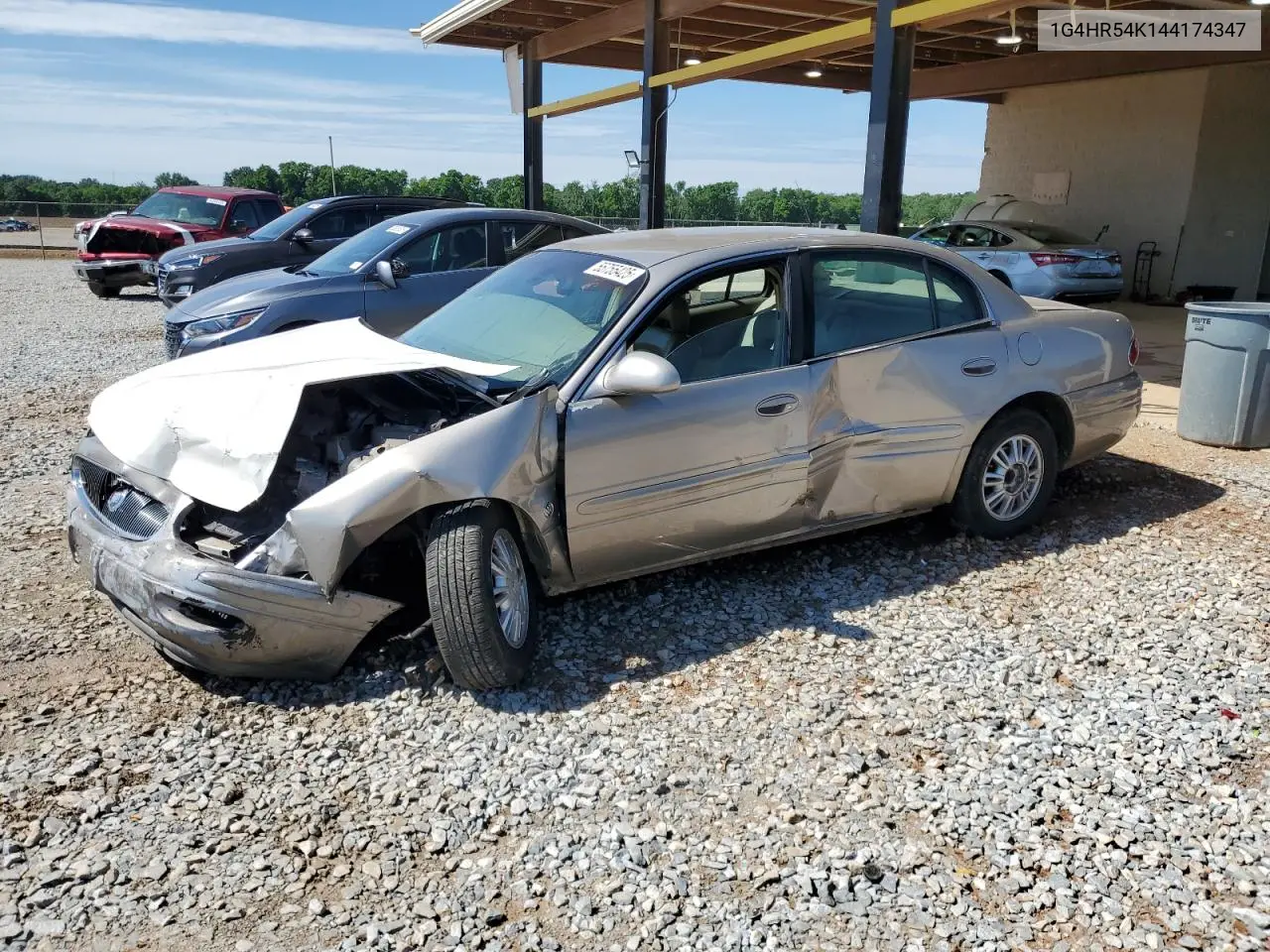2004 Buick Lesabre Limited VIN: 1G4HR54K144174347 Lot: 55755425