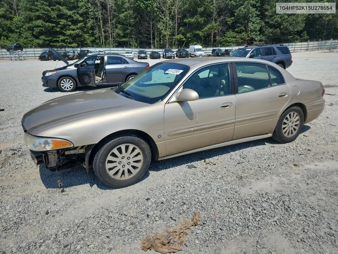 2005 Buick Lesabre Custom VIN: 1G4HP52K15U278654 Lot: 62412095