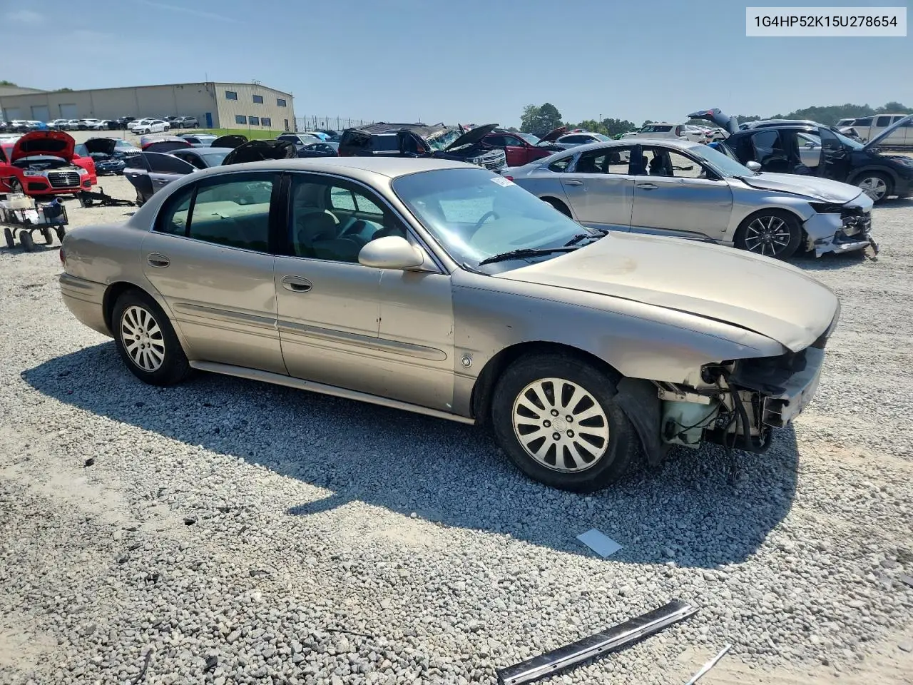 2005 Buick Lesabre Custom VIN: 1G4HP52K15U278654 Lot: 62412095