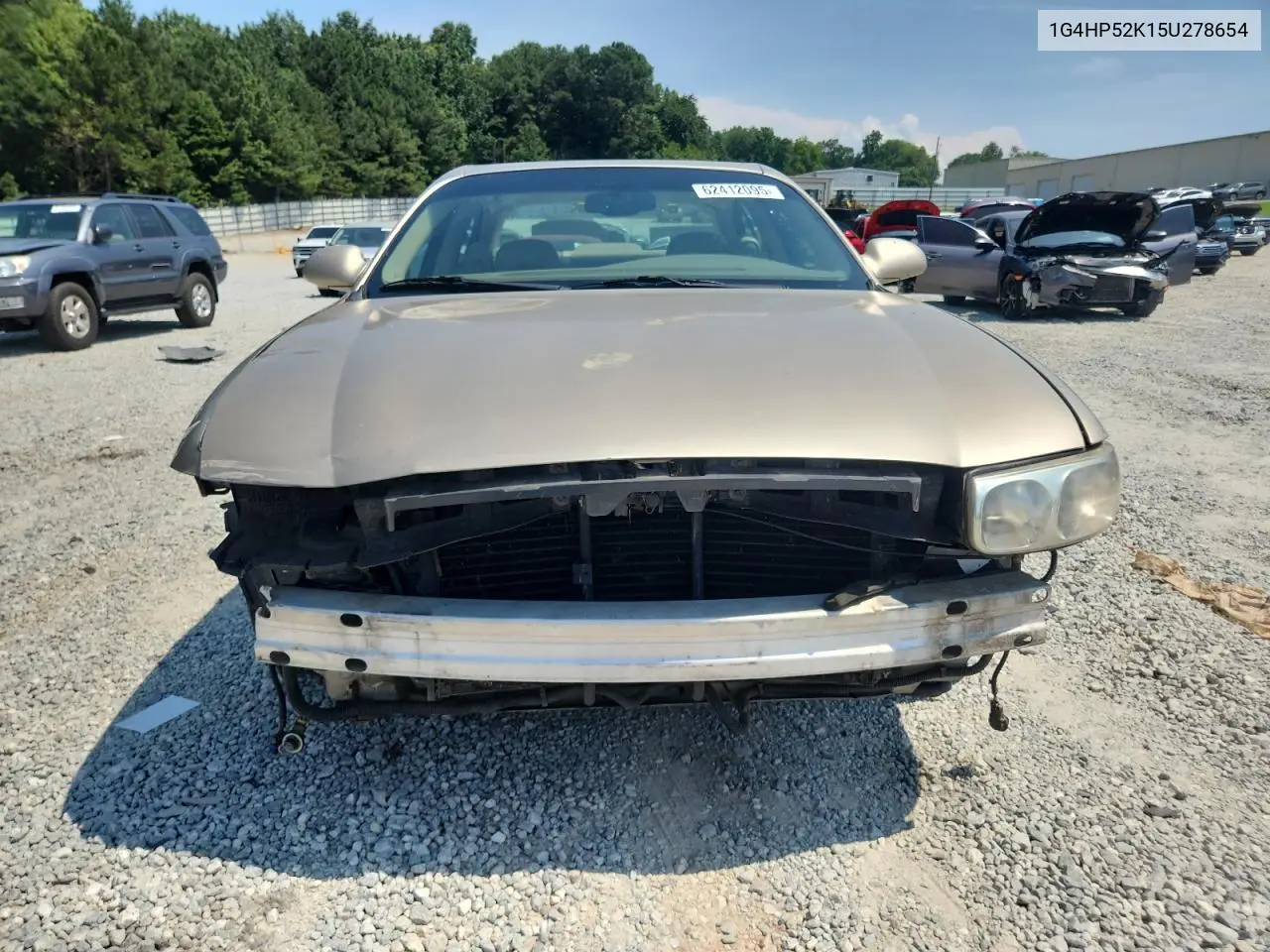 2005 Buick Lesabre Custom VIN: 1G4HP52K15U278654 Lot: 62412095