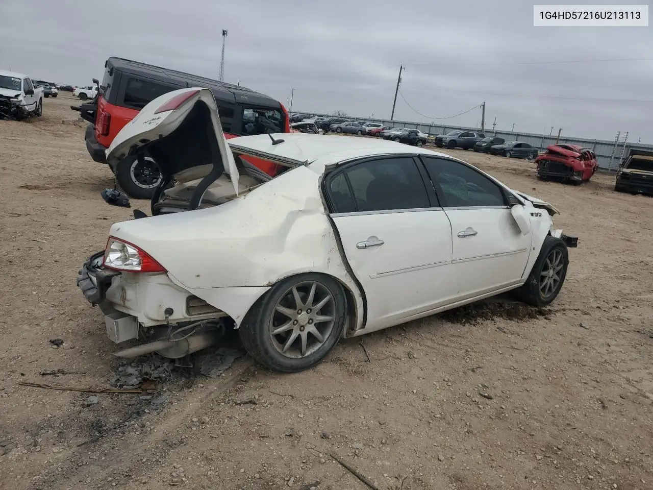 2006 Buick Lucerne Cxl VIN: 1G4HD57216U213113 Lot: 45376185