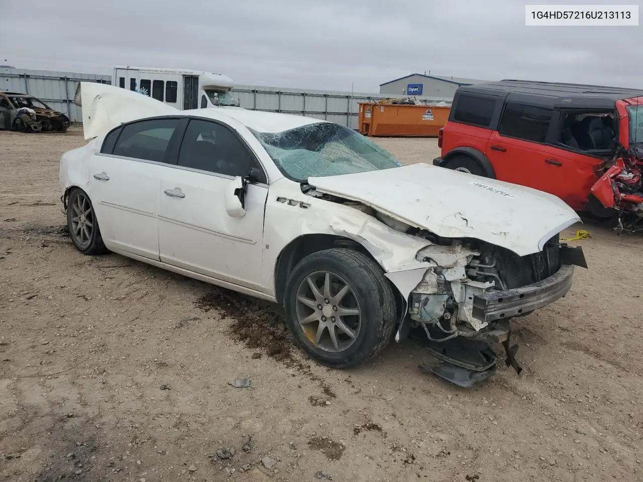 2006 Buick Lucerne Cxl VIN: 1G4HD57216U213113 Lot: 45376185