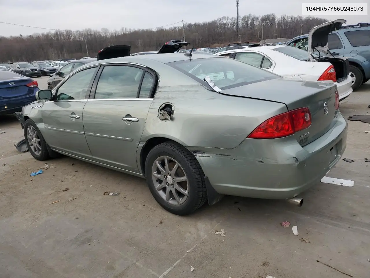 2006 Buick Lucerne Cxl VIN: 1G4HR57Y66U248073 Lot: 49423375