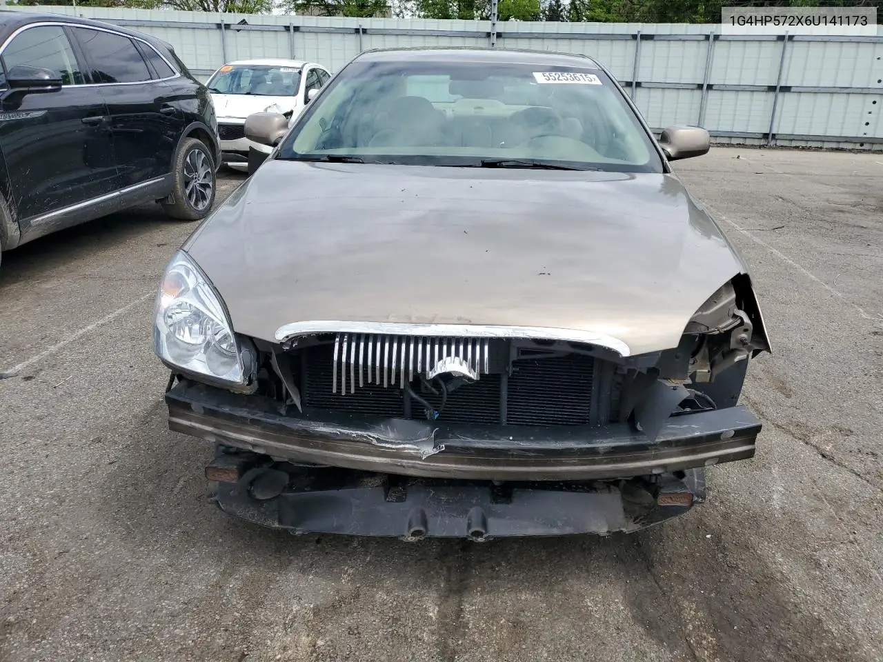 2006 Buick Lucerne Cx VIN: 1G4HP572X6U141173 Lot: 55253615